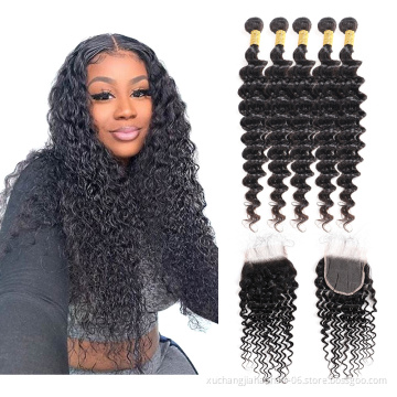 wholesale Cheap hd swiss lace closure 5x5 6x6 7x7 hd brazilian hair closure brazilian human hair weave bundles with closure